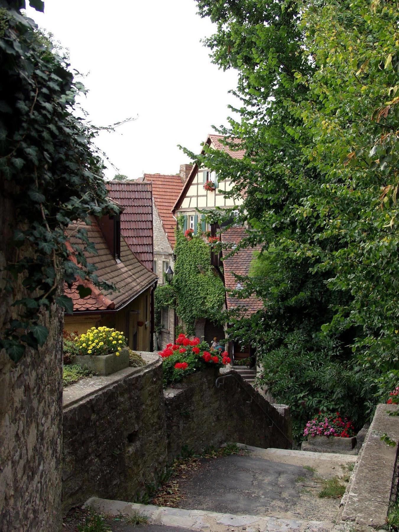 AKZENT Hotel Am Bach Dettelbach Buitenkant foto